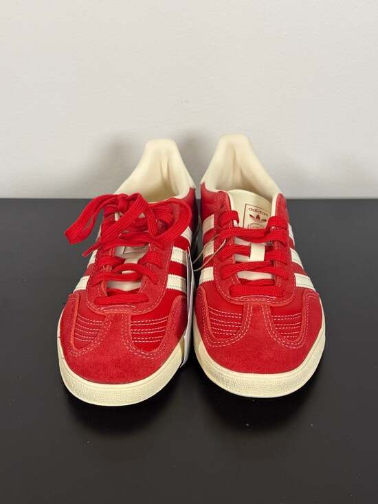 adidas Shoes - Adidas Gazelle Indoor Sneakers Red/White Size 5